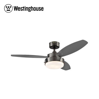 מאוורר תקרה ווסטינגהאוס אלוי שחור/אפור 42 אינץ'