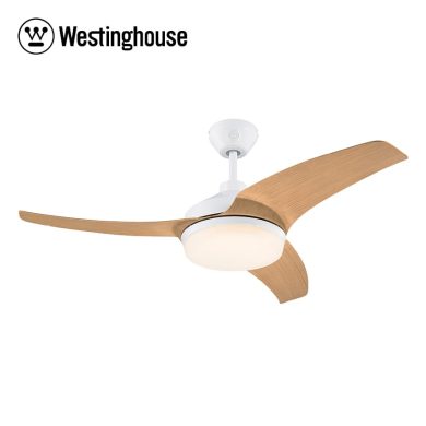 מאוורר תקרה ווסטינגהאוס ולריה לבן/עץ 42 אינץ'