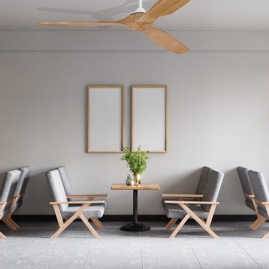 מאוורר תקרה AUSTIN מעץ מלא מהמותג ווסטינגהאוס