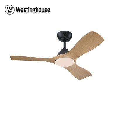 מאוורר תקרה ווסטינגהאוס מונטנה 42" שחור /עץ עם תאורה ודימר.