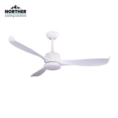 מאוורר תקרה נורטר אטלנטה 56 אינץ' בצבע לבן