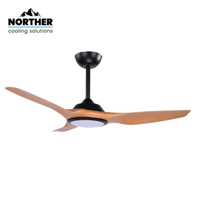 מאוורר תקרה 46" SUPERIORE בצבע שחור/עץ