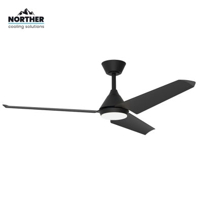 מאוורר תקרה TANGO לפרגולה כנפיים בצבע שחור