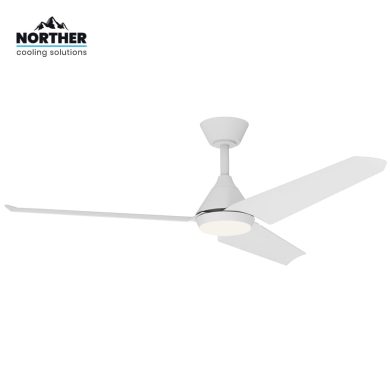 מאוורר תקרה TANGO לפרגולה כנפיים בצבע לבן