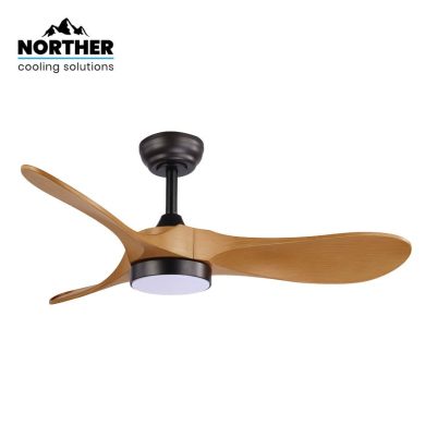 מאוורר תקרה YORK 42" שחור/עץ